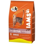 Iams Adult with Salmon 1,5 кг / Ямс Эдалт для взрослых кошек с лососем 1,5 кг