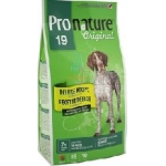 Pronature Original 19 Light 20кг / Пронатюр 19 Лайт для малоактивных или пожилых собак 20 кг