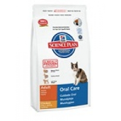 Hills Feline Adult Oral Care 1,5кг / Хиллс профилактика зубного камня для кошек 1,5кг