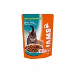 Iams Adult Tuna 22 шт х 100 гр / Ямс для взрослых кошек с тунцом (22 шт х 100 гр)