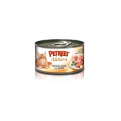 Petreet Natura with Tuna & Potato 70 гр х 24 шт / Петрит для взрослых кошек с розовым тунцом и картофеля 70 гр х 24 шт