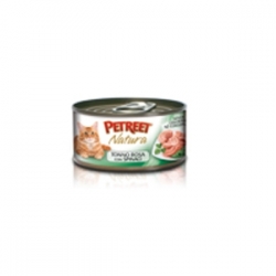 Petreet Natura with Tuna & Spinach 70 гр х 24 шт / Петрит для взрослых кошек с розовым тунцом и шпинатом 70 гр х 24 шт Petreet Natura with Tuna & Spinach 70 гр х 24 шт / Петрит для взрослых кошек с розовым тунцом и шпинатом 70 гр х 24 шт
