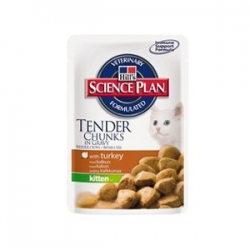Hills Kitten Pouch with turkey 15 шт х 100 гр / Хиллс для котят с индейкой (15 шт х 100 гр) Hills Kitten Pouch with turkey 15 шт х 100 гр / Хиллс для котят с индейкой (15 шт х 100 гр)