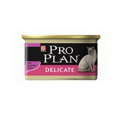 Pro Plan Delicate 24 шт х 85 гр / Про План для взрослых кошек с чувствительным пищеварением (24 шт х 85 гр)