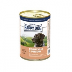 Happy Dog Veal & Rice 400 гр х 20 шт / Хэппи Дог для собак с телятиной и рисом 400 гр х 20 шт