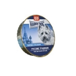Happy Dog veal 125 гр х 16 шт / Хэппи Дог для собак с телятиной русские традиции 125 гр х 16 шт
