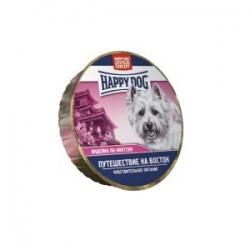 Happy Dog Turkey 125 гр х 16 шт / Хэппи Дог для собак с индейкой по-киотски 125 гр х 16 шт