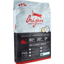 Orijen 6 Fish for Cats (80\20) 6,8кг / Ориджен 6 рыб для взрослых кошек и котят 6,8 кг