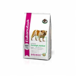 Eukanuba Overweight\Sterilized 2,5кг / Эукануба для собак стерилизованных и склонных к избыточному весу 2,5 кг