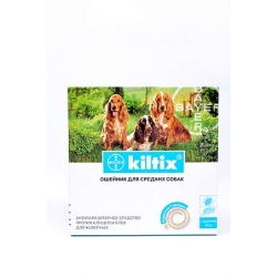 Kiltix 48см / Килтикс ошейник для средних пород собак 48 см Kiltix 48см / Килтикс ошейник для средних пород собак 48 см