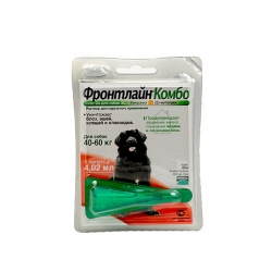 Frontline Combo XL /  Капли Фронтлайн Комбо для собак от 40 до 60 кг 4,02 мл