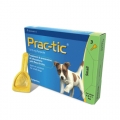 Prac-tic Small / Капли Прак-тик для собак от 4,5 до 11 кг 3 шт х 1,1 мл