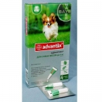Advantix 40 / Капли Адвантикс 40 для собак до 4 кг 4шт х 0,4 мл Advantix 40 / Капли Адвантикс 40 для собак до 4 кг 4шт х 0,4 мл