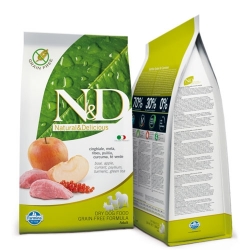Natural & Delicious Boar & Apple Adult Dog 12кг / Беззерновой корм для собак всех пород Кабан с яблоком 12 кг Natural & Delicious Boar & Apple Adult Dog 12кг / Беззерновой корм для собак всех пород Кабан с яблоком 12 кг