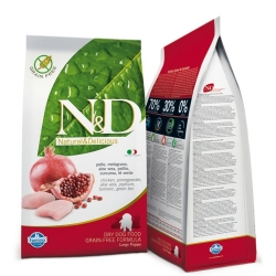 Natural & Delicious Chicken & Pomegranate Large Puppy 12кг / Беззерновой корм для щенков крупных пород Курица с Гранатом 12 кг Natural & Delicious Chicken & Pomegranate Large Puppy 12кг / Беззерновой корм для щенков крупных пород Курица с Гранатом 12 кг