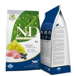 Natural & Delicious Lamb & Bluberry Adult Cat 10кг / Беззерновой корм для кошек ягненок с черникой 10 кг Natural & Delicious Lamb & Bluberry Adult Cat 10кг / Беззерновой корм для кошек ягненок с черникой 10 кг